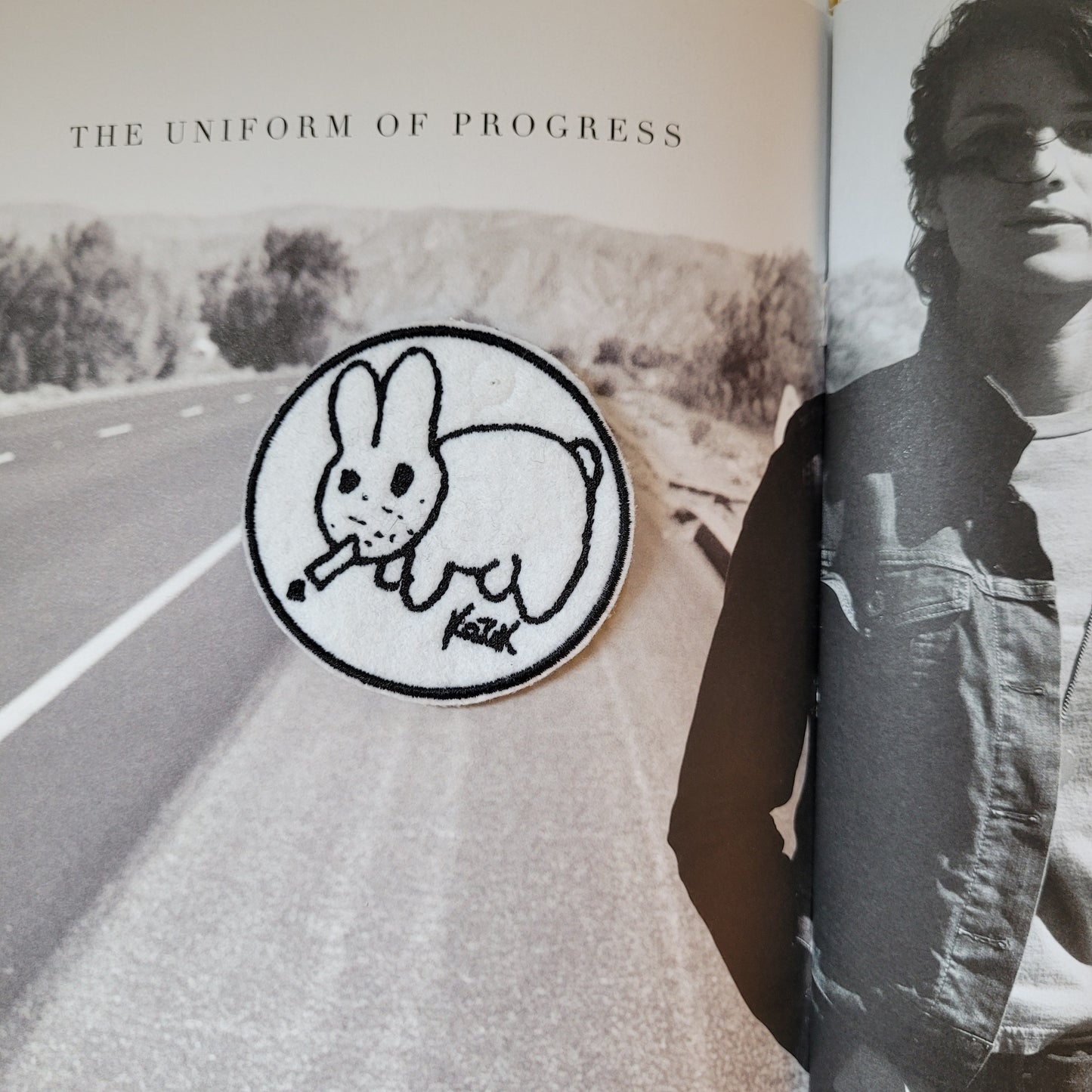 Patch Brodé In Memory Franck KOSIK - PUNK & COTON