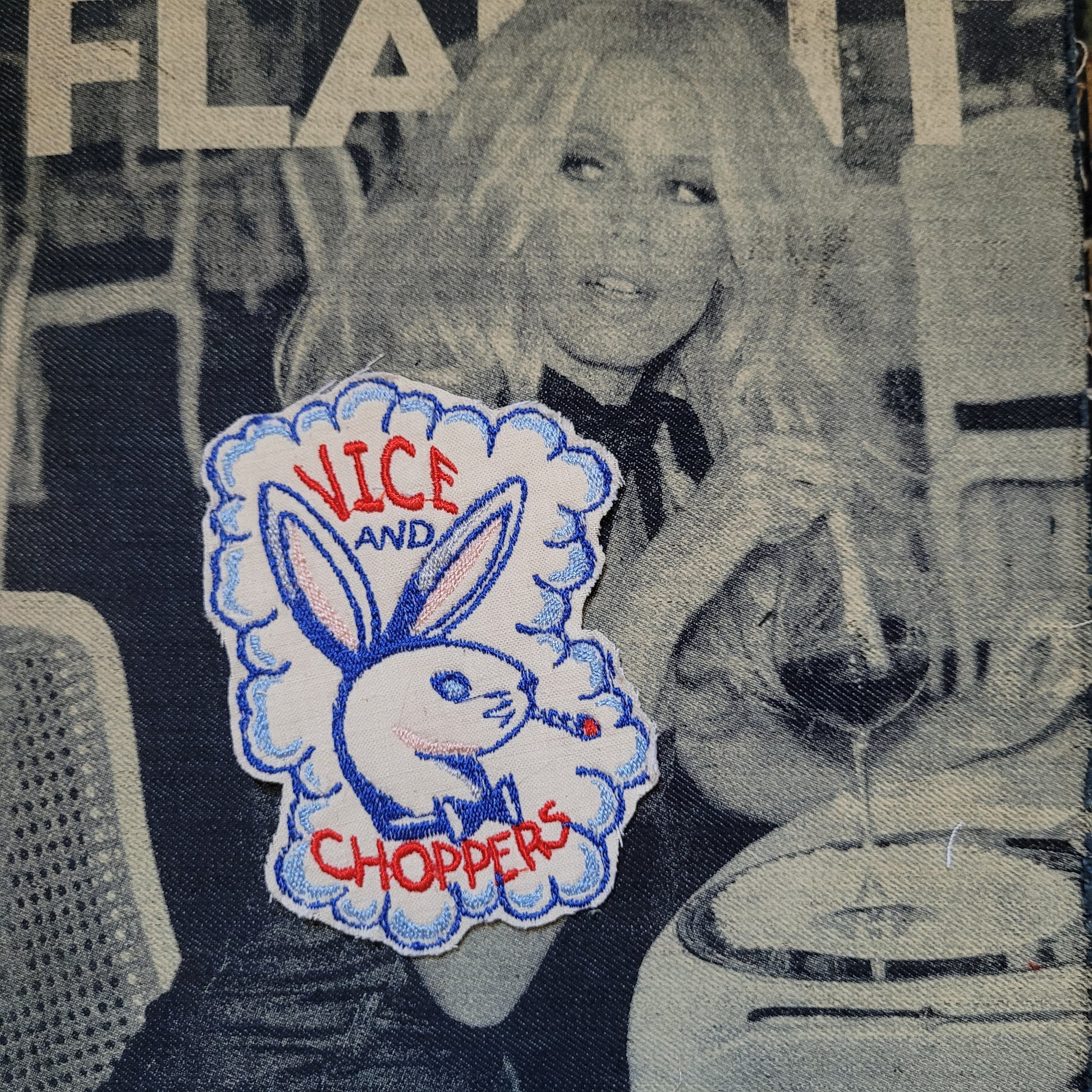 Patch Brodé Vice and Choppers - PUNK & COTON