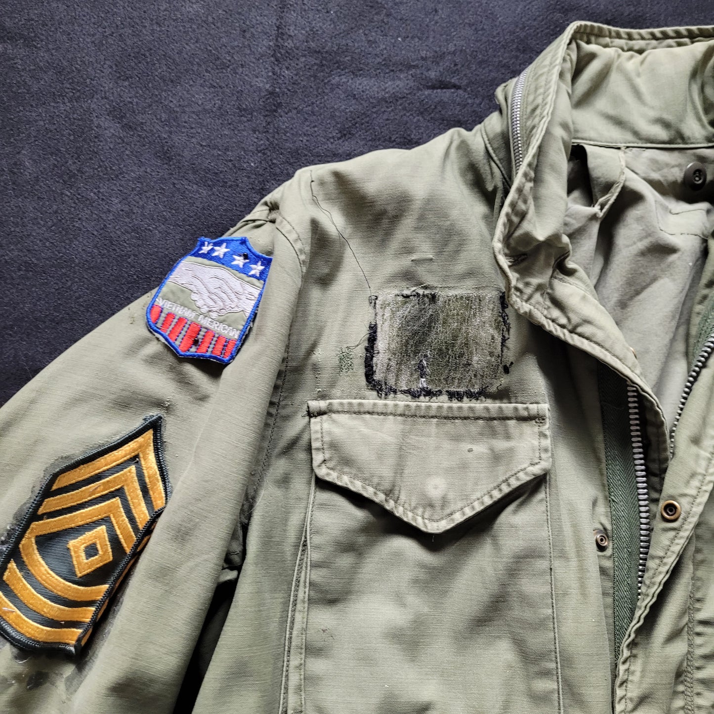 M-1965 FIELD JACKET early VIETNAM