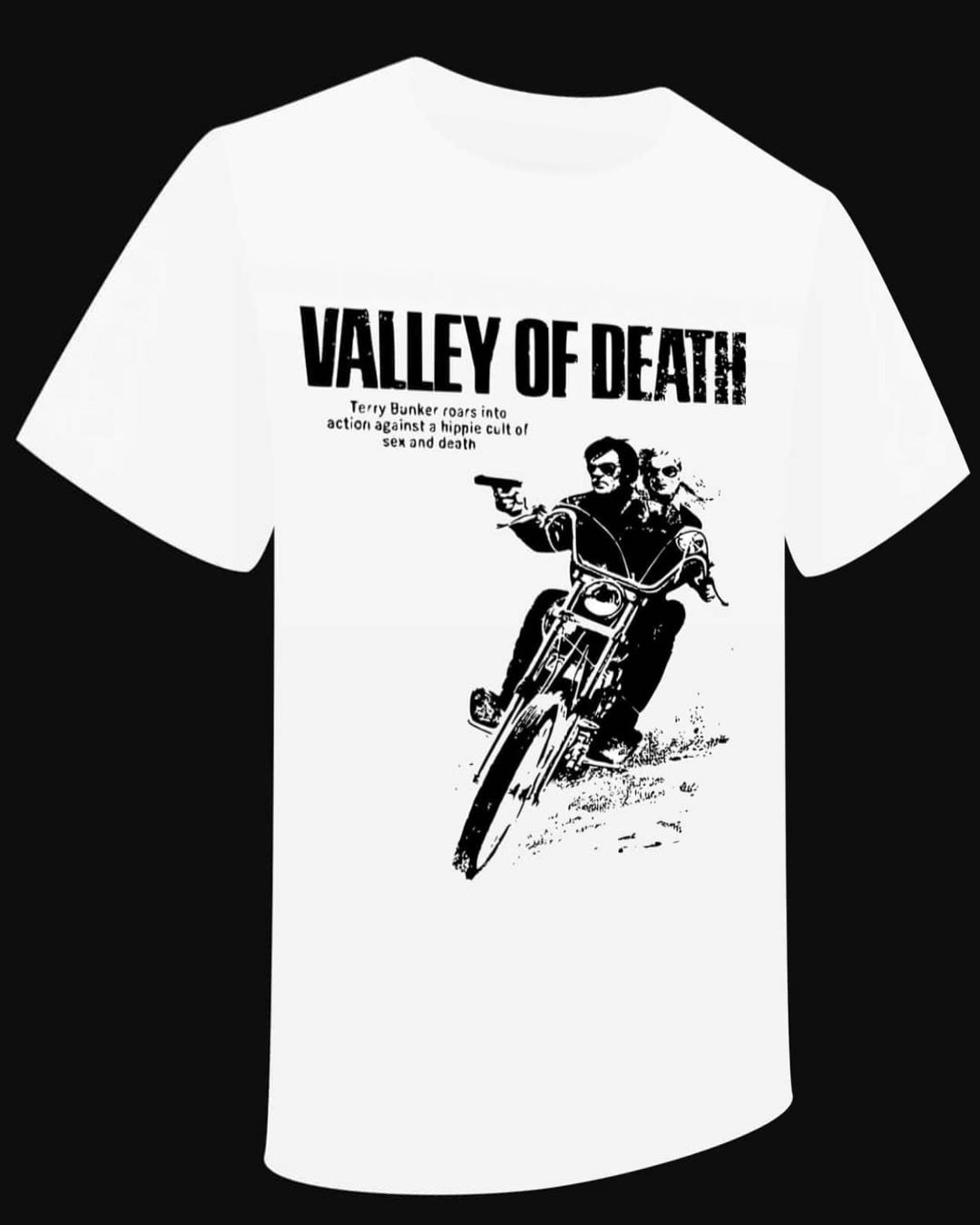 T-shirt "Peter Fonda Valley Of Death Peter Fonda" - PUNK & COTON
