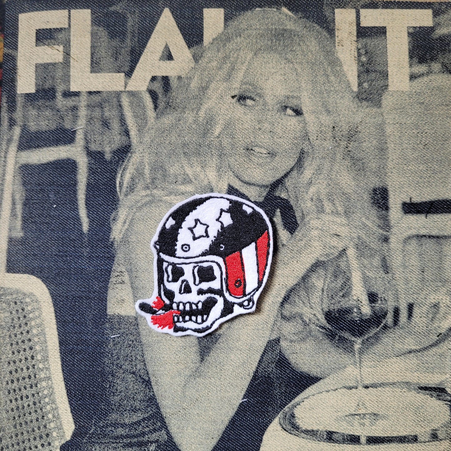 Patch Brodé Captain America Helmet - PUNK & COTON