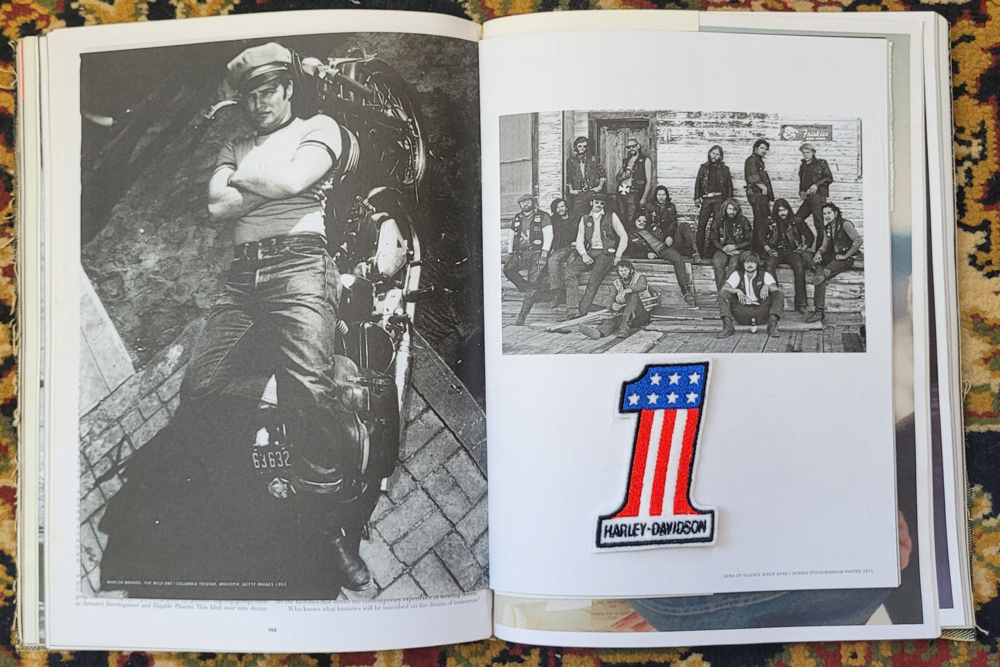 Patch Brodé Number One Harley - PUNK & COTON