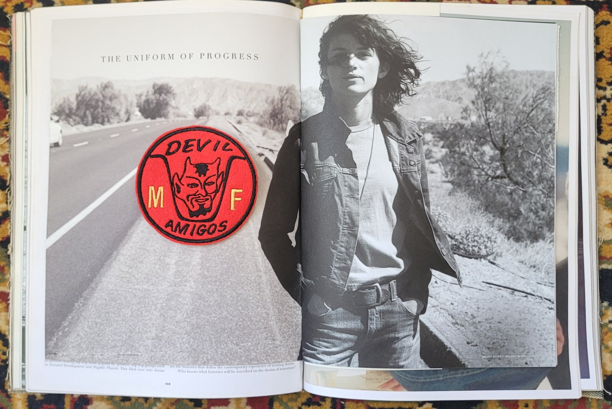 Patch Brodé DEVIL amigos - PUNK & COTON