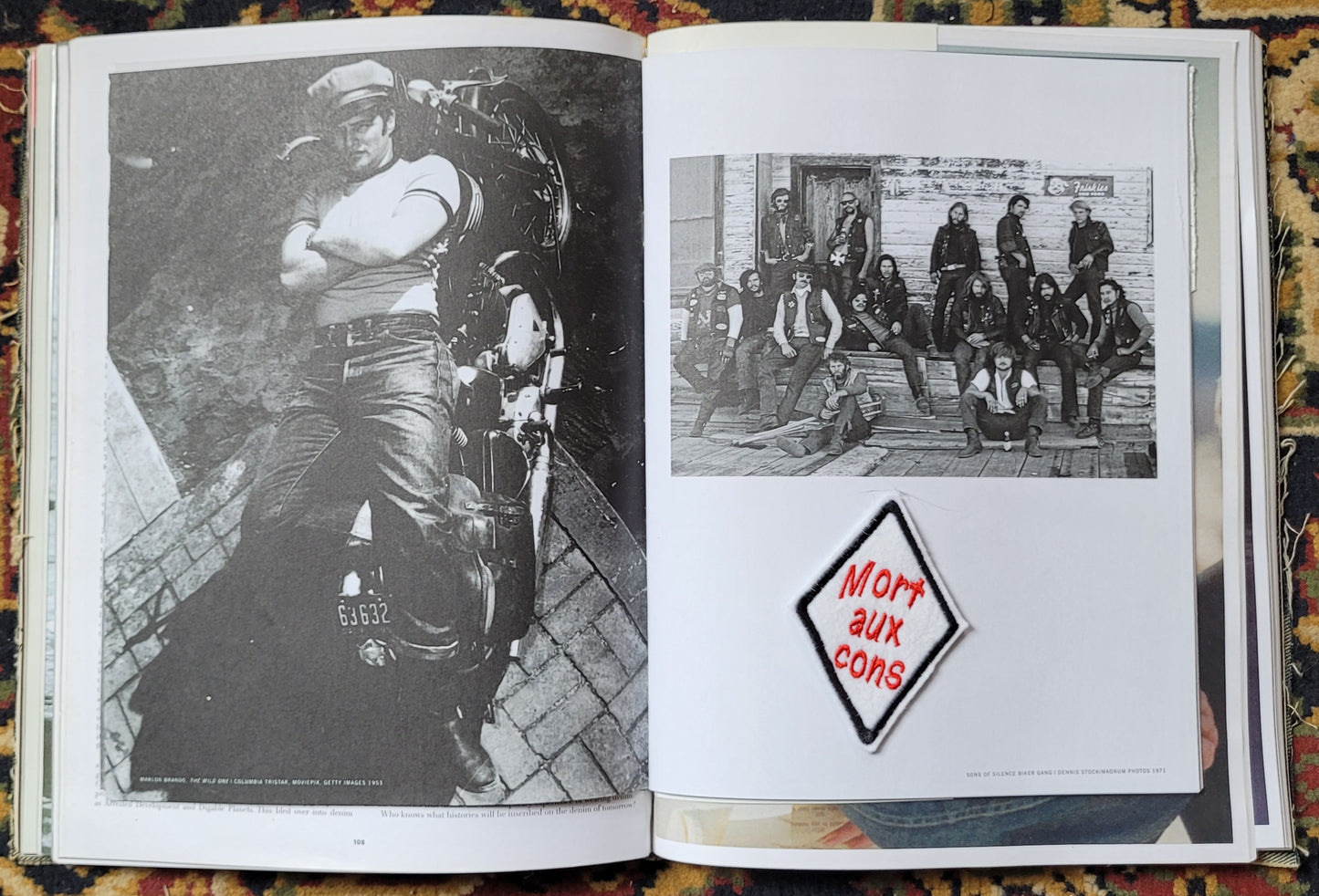 Patch Brodé Morts aux Cons ( Losange) - PUNK & COTON