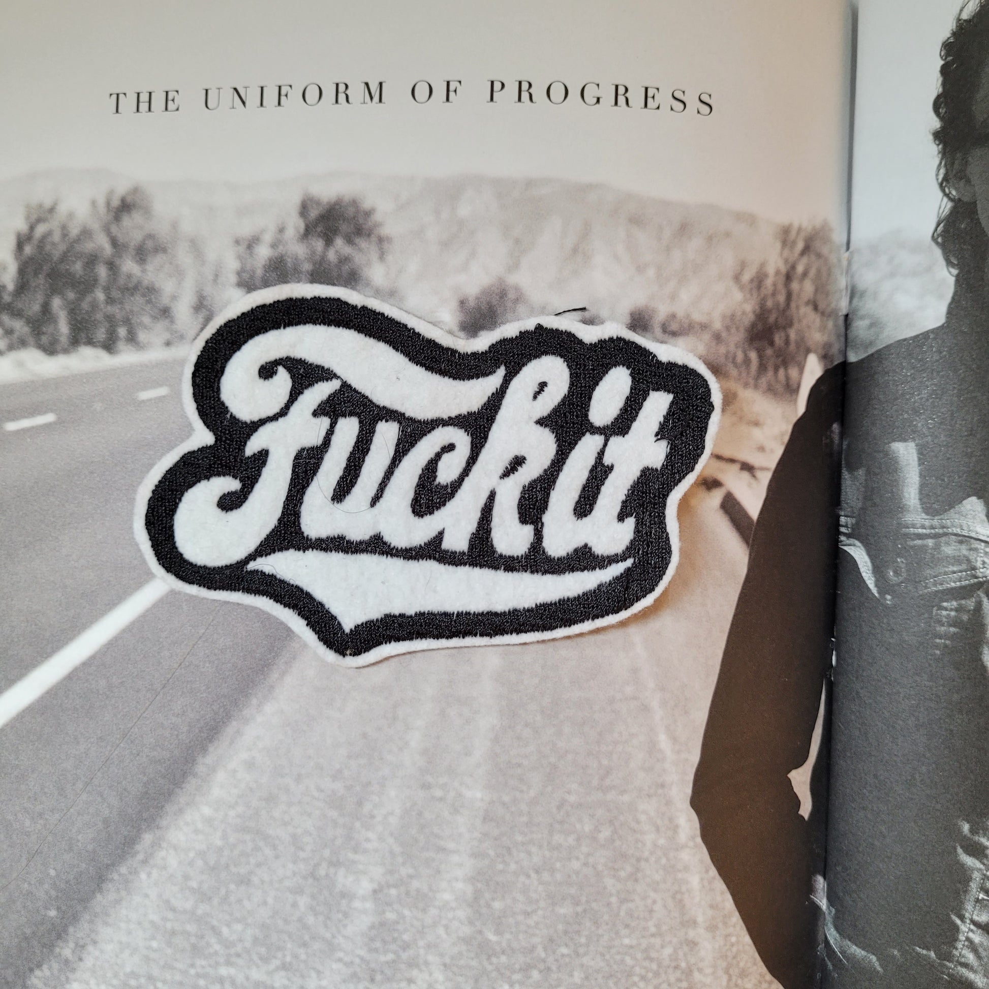 Patch brodé Fuck It  grand modele - PUNK & COTON