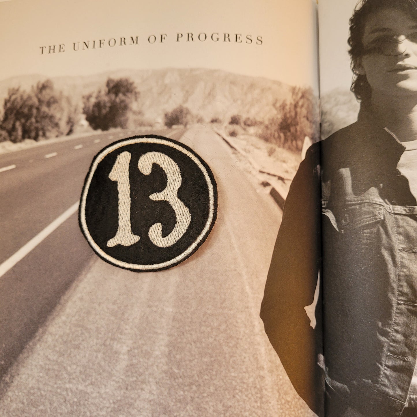 Patch Brodé 13 ( Grand Modele Fond Noir) - PUNK & COTON