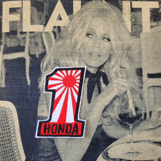 Patch Brodé Number One Honda - PUNK & COTON