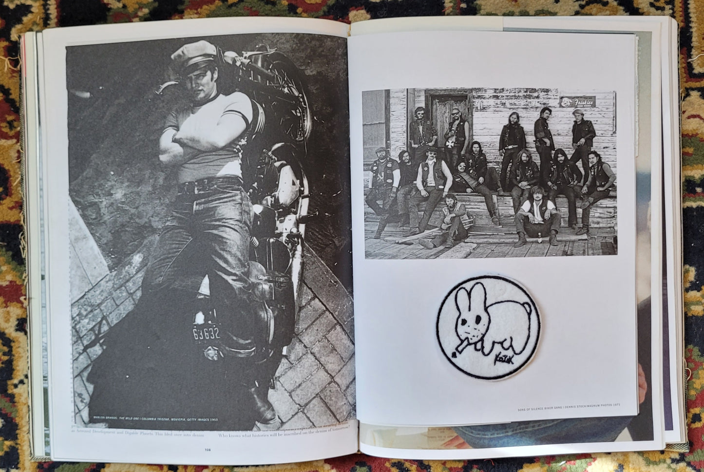 Patch Brodé In Memory Franck KOSIK - PUNK & COTON