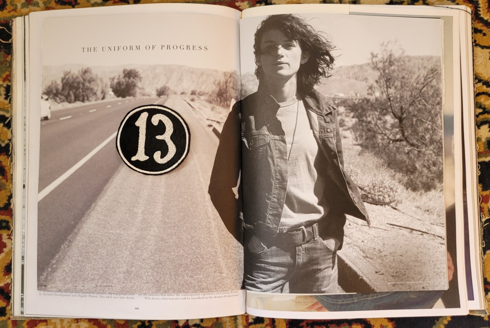 Patch Brodé 13 ( Grand Modele Fond Noir) - PUNK & COTON