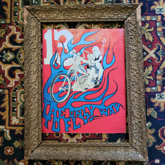 Backpatch " The only way to fly Chopper 13" - PUNK & COTON