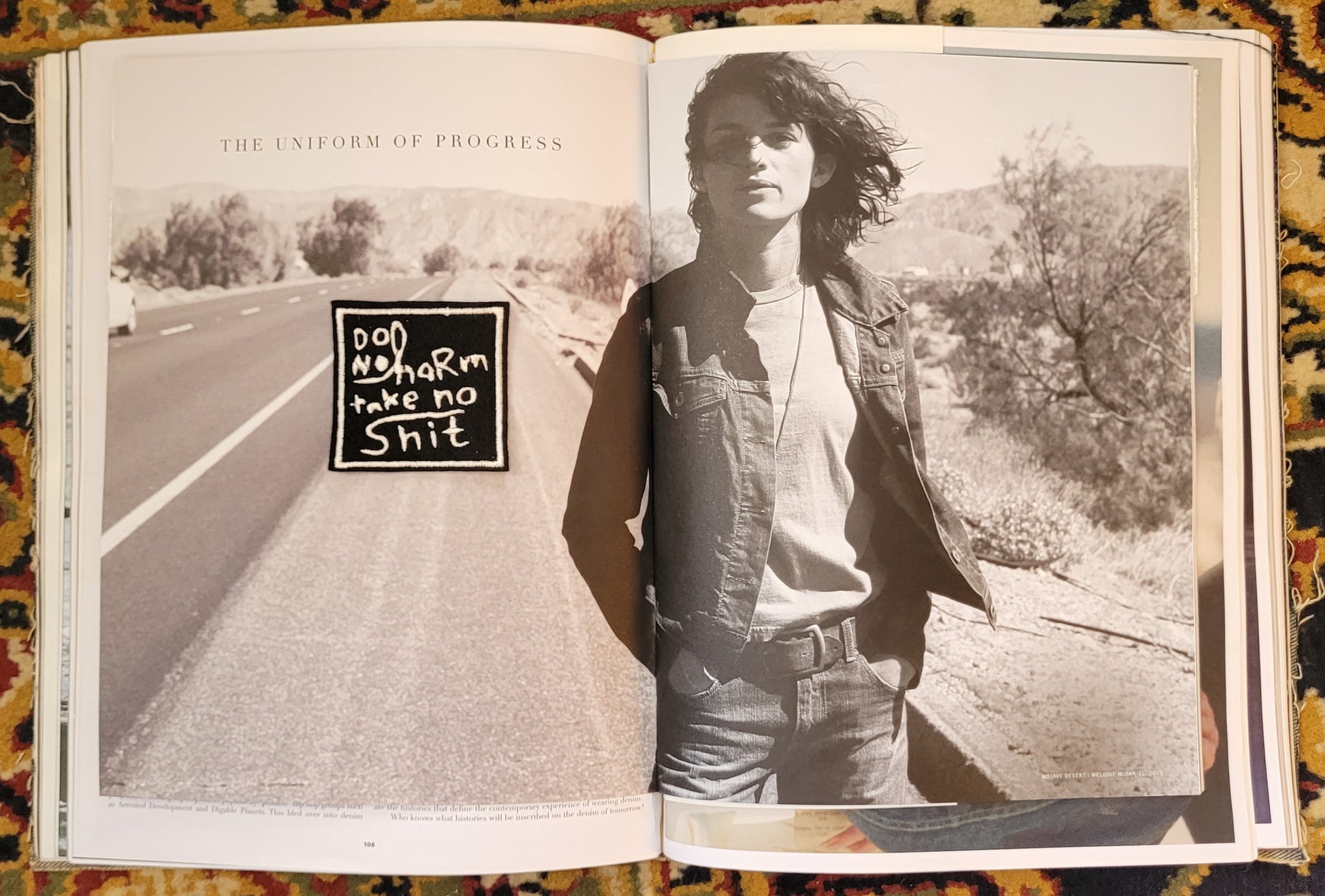 Patch Brodé Do no Harm Take no Shit - PUNK & COTON