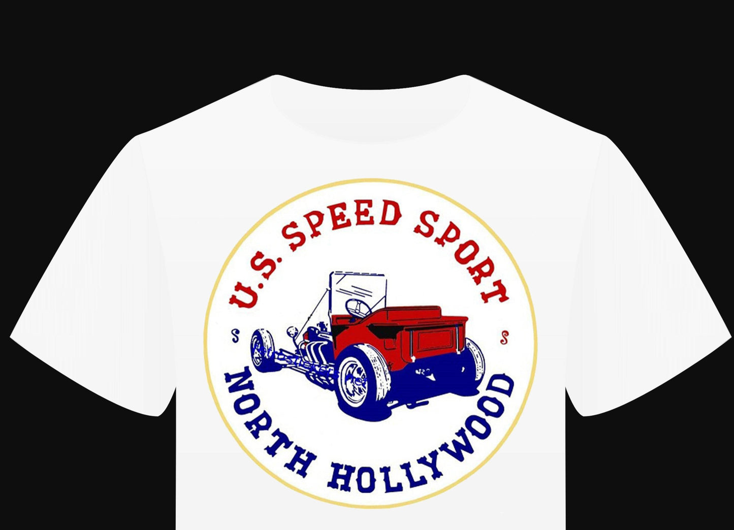 T-shirt "Hotrod Hollywood" RACE - PUNK & COTON