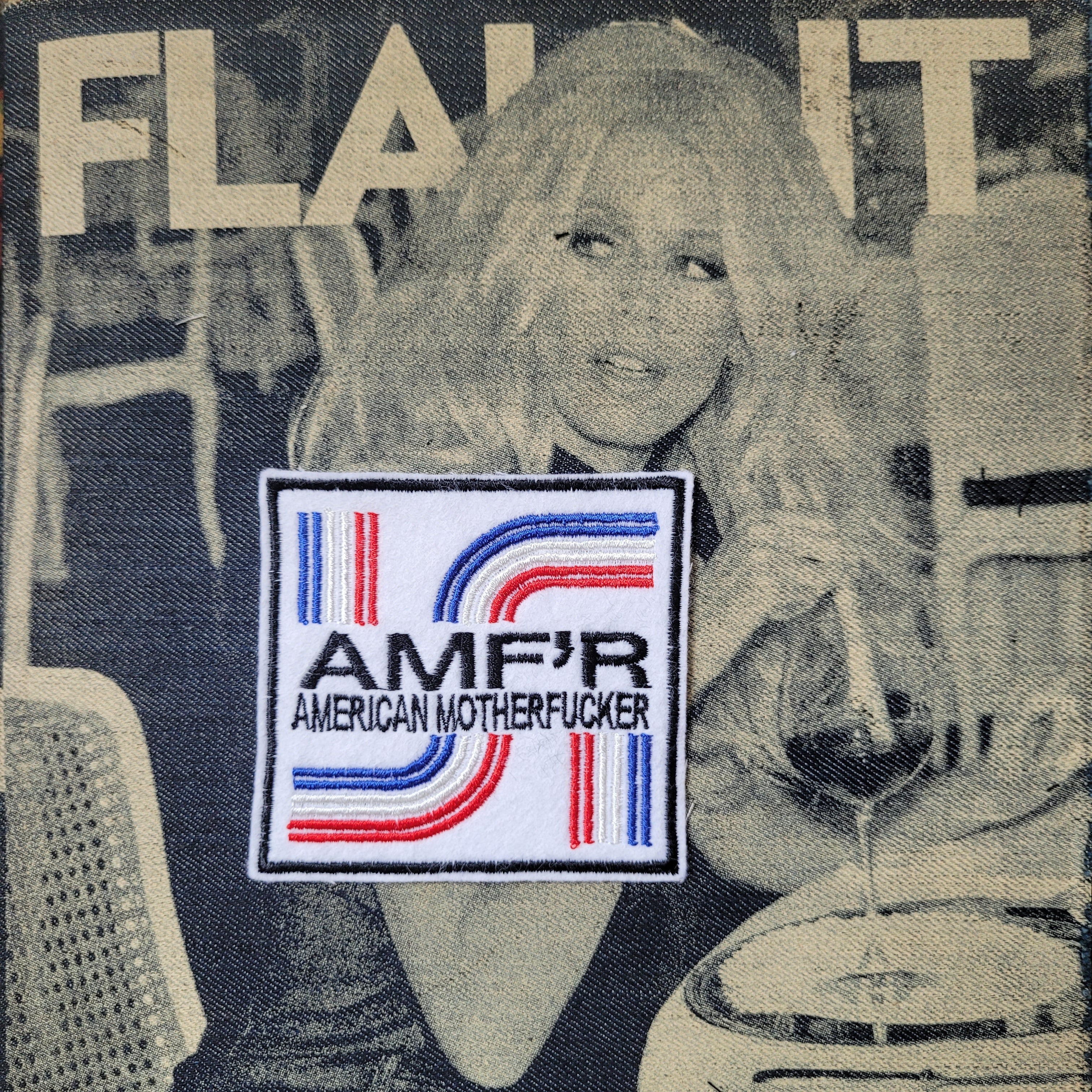 AMF'R white version (AMERICAN MOTHERFUCKER)
