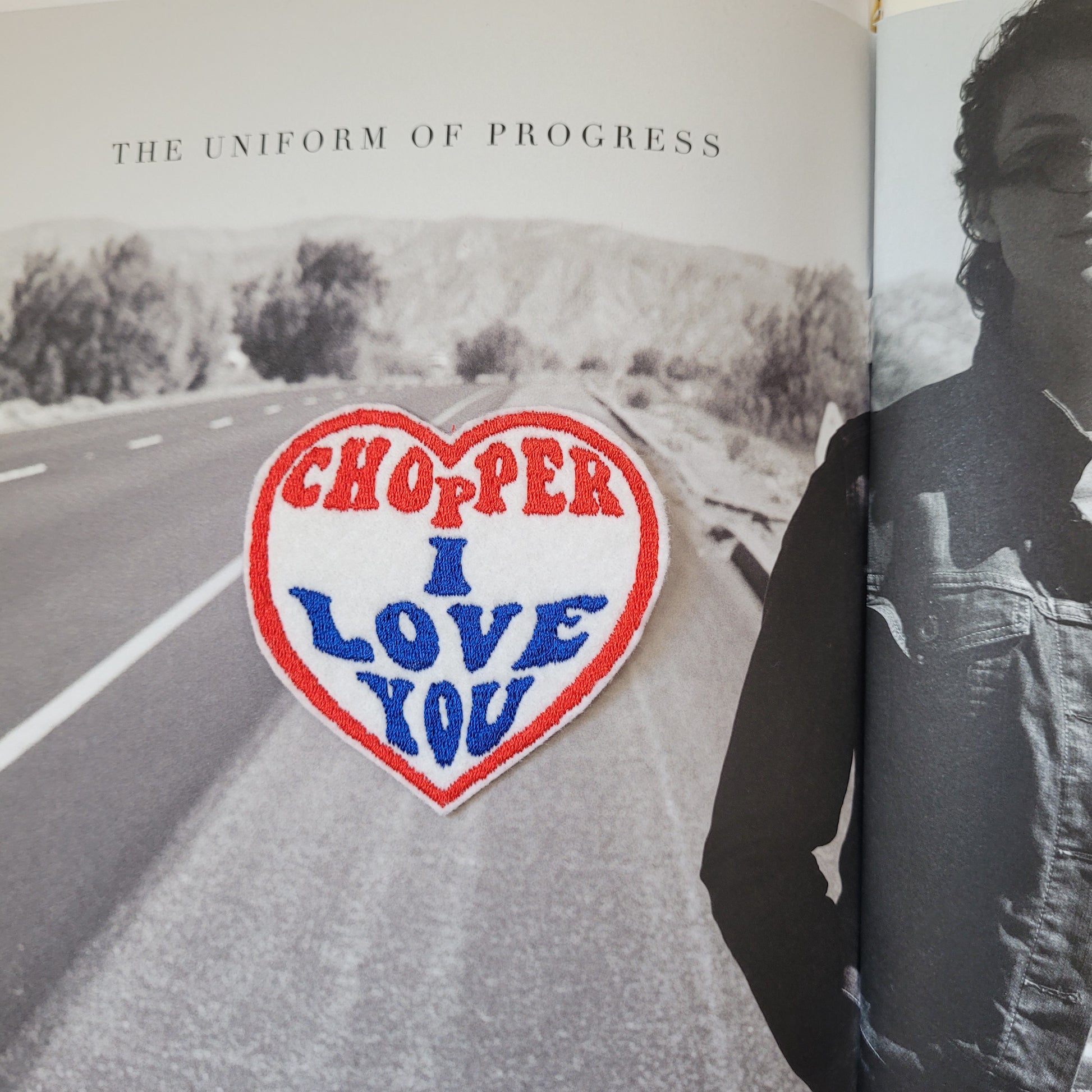 Patch Brodé Choper I Love You - PUNK & COTON