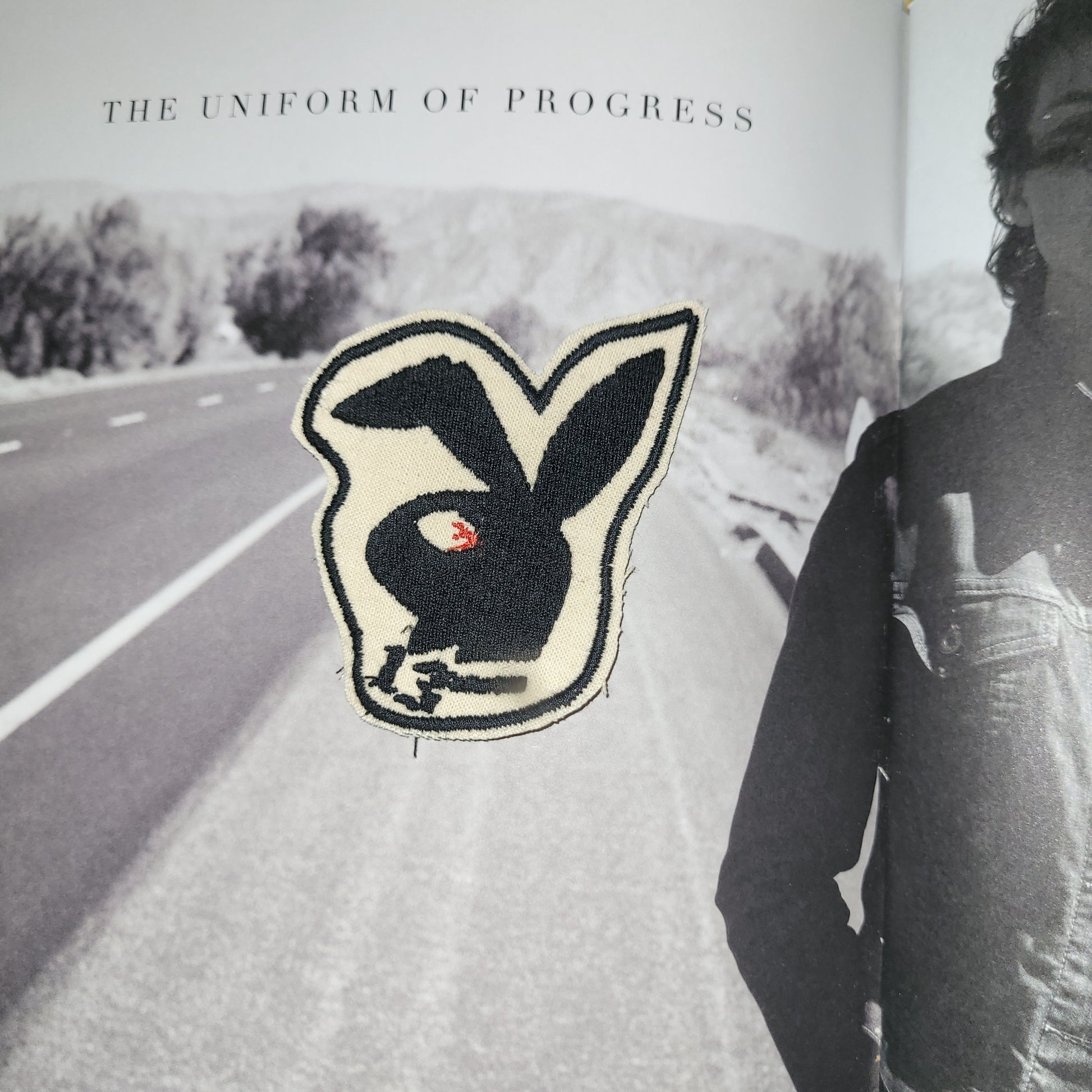 Patch Brodé Old vintage coton Playbadboy Rabbit 13 Punk and Coton - PUNK & COTON