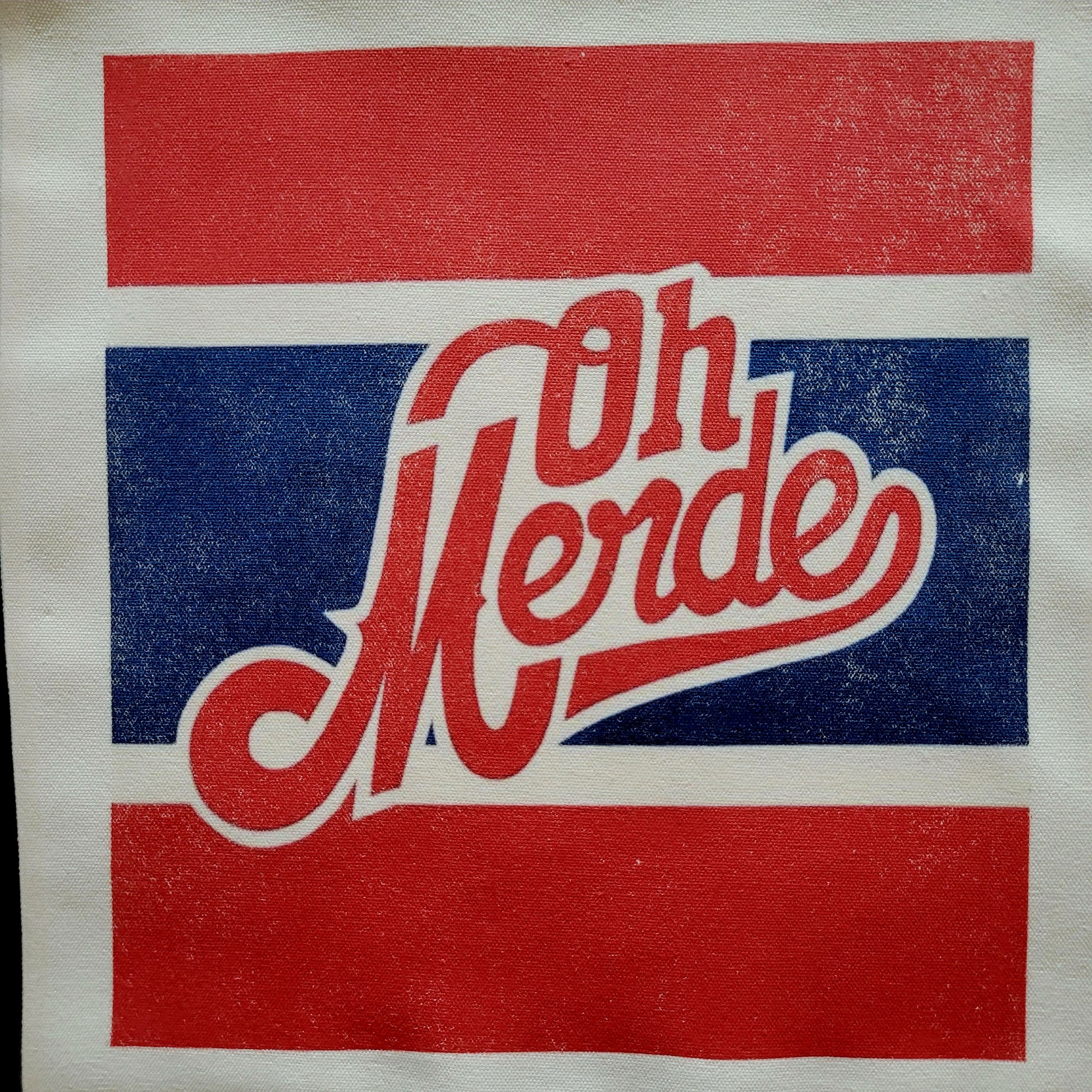 Eco Tote Bag "OH MERDE" - PUNK & COTON