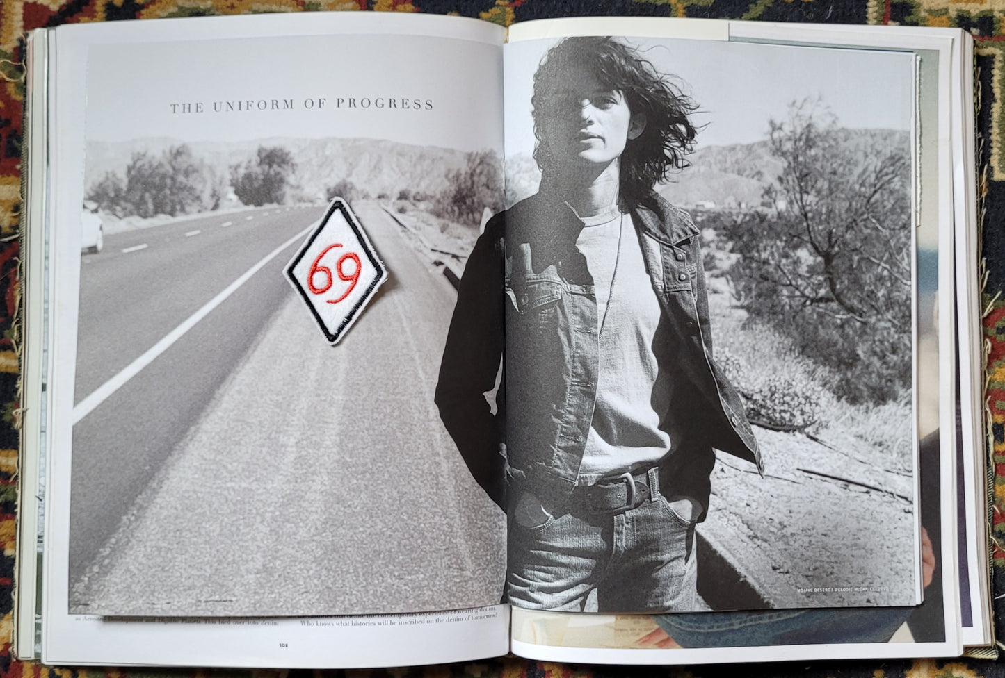 Patch Brodé 69 LOSANGE ( version chiffre fin) - PUNK & COTON