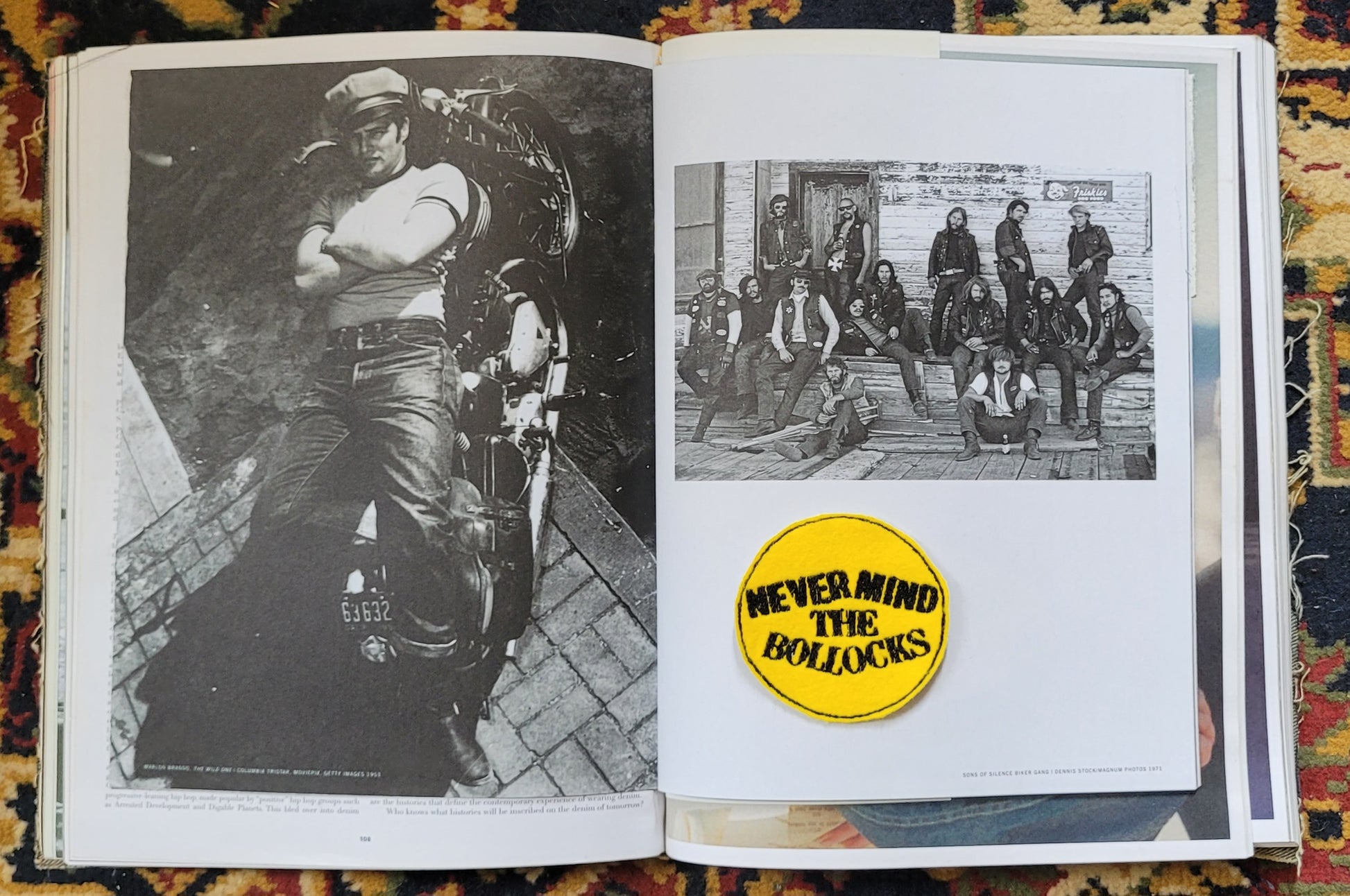 Patch Brodé Never Mind The Bollocks - PUNK & COTON