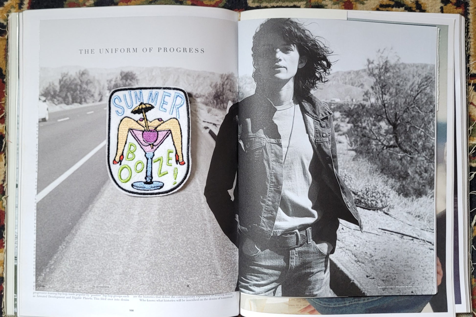 Patch brodé "Summer booze" - PUNK & COTON