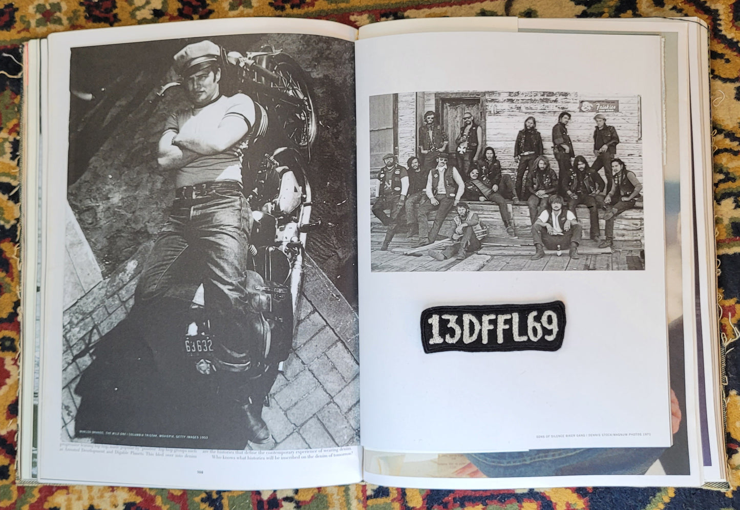 Brodé 13 DFFL 69 (Version Black) - PUNK & COTON