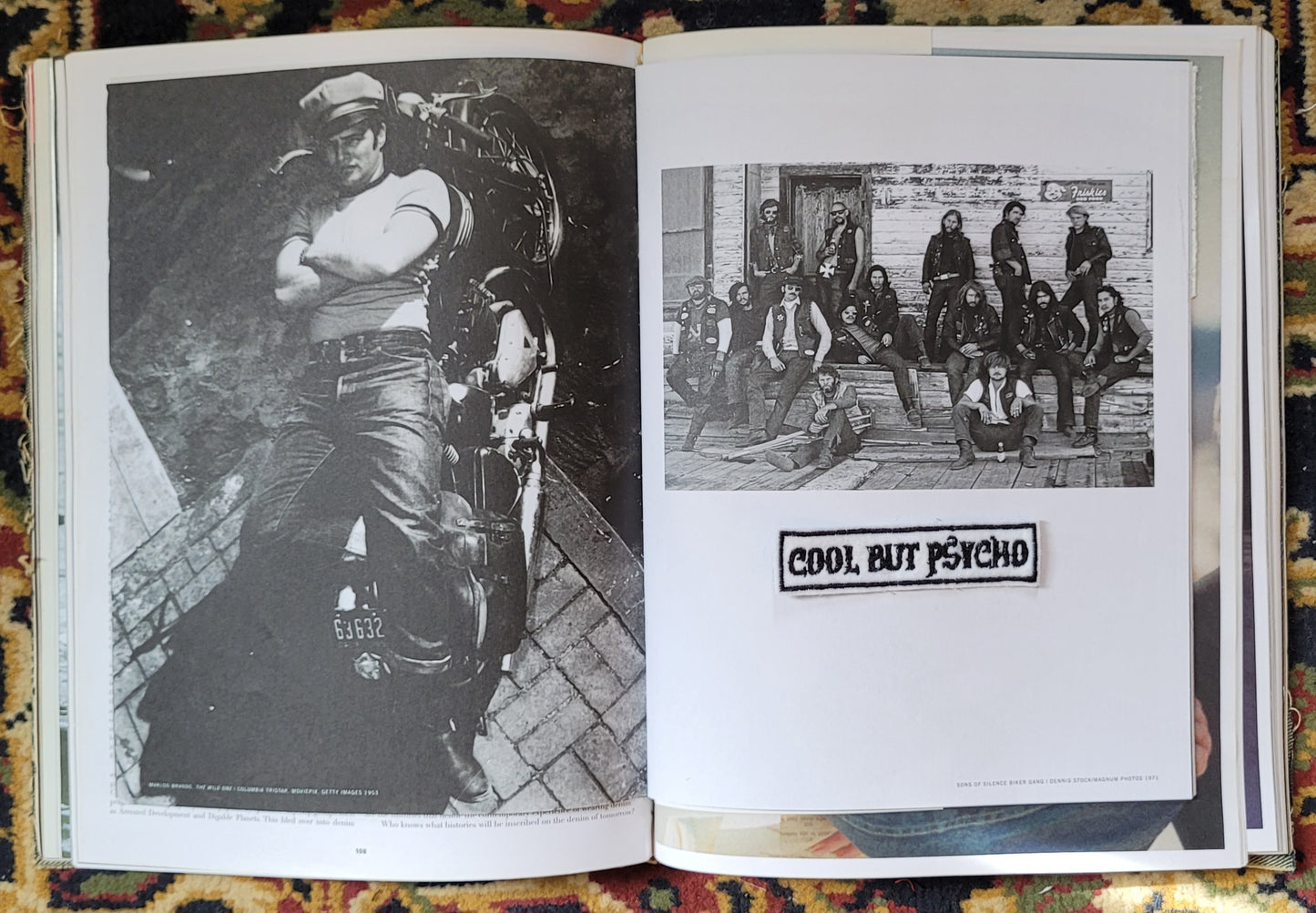 Patch Brodé Cool but psycho - PUNK & COTON