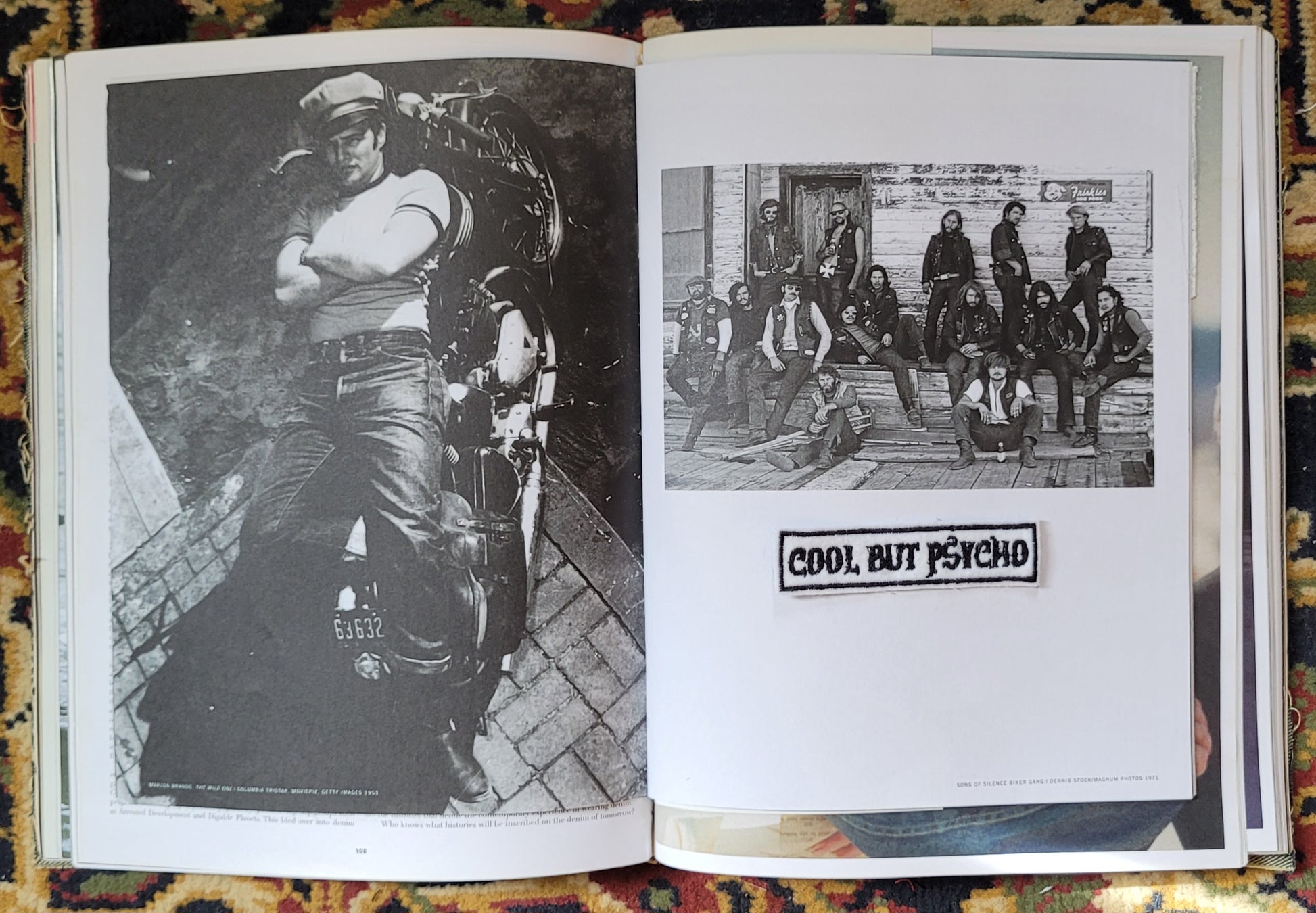 Patch Brodé Cool but psycho - PUNK & COTON