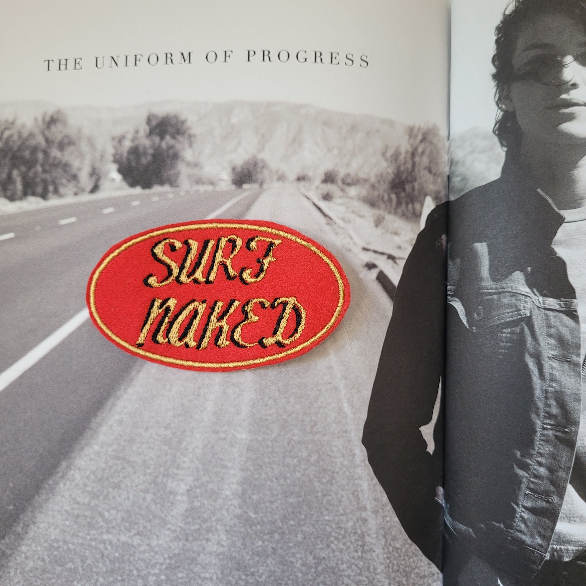 Patch Brodé Surf Naked - PUNK & COTON