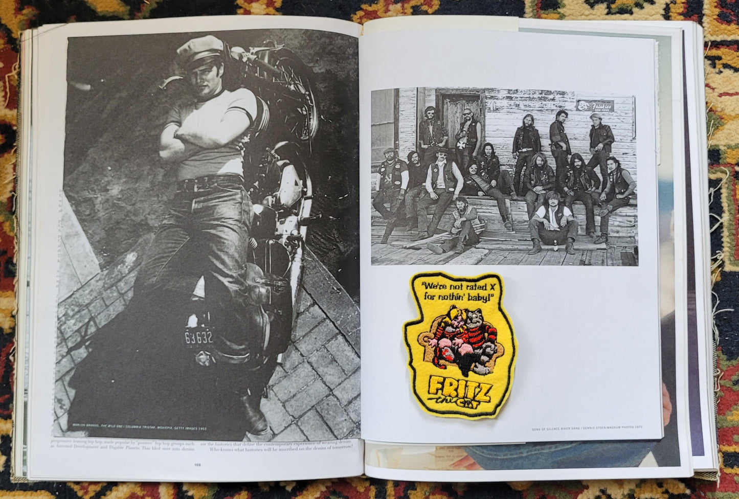 Patch Brodé Fritz the cat and the girlfriend - PUNK & COTON