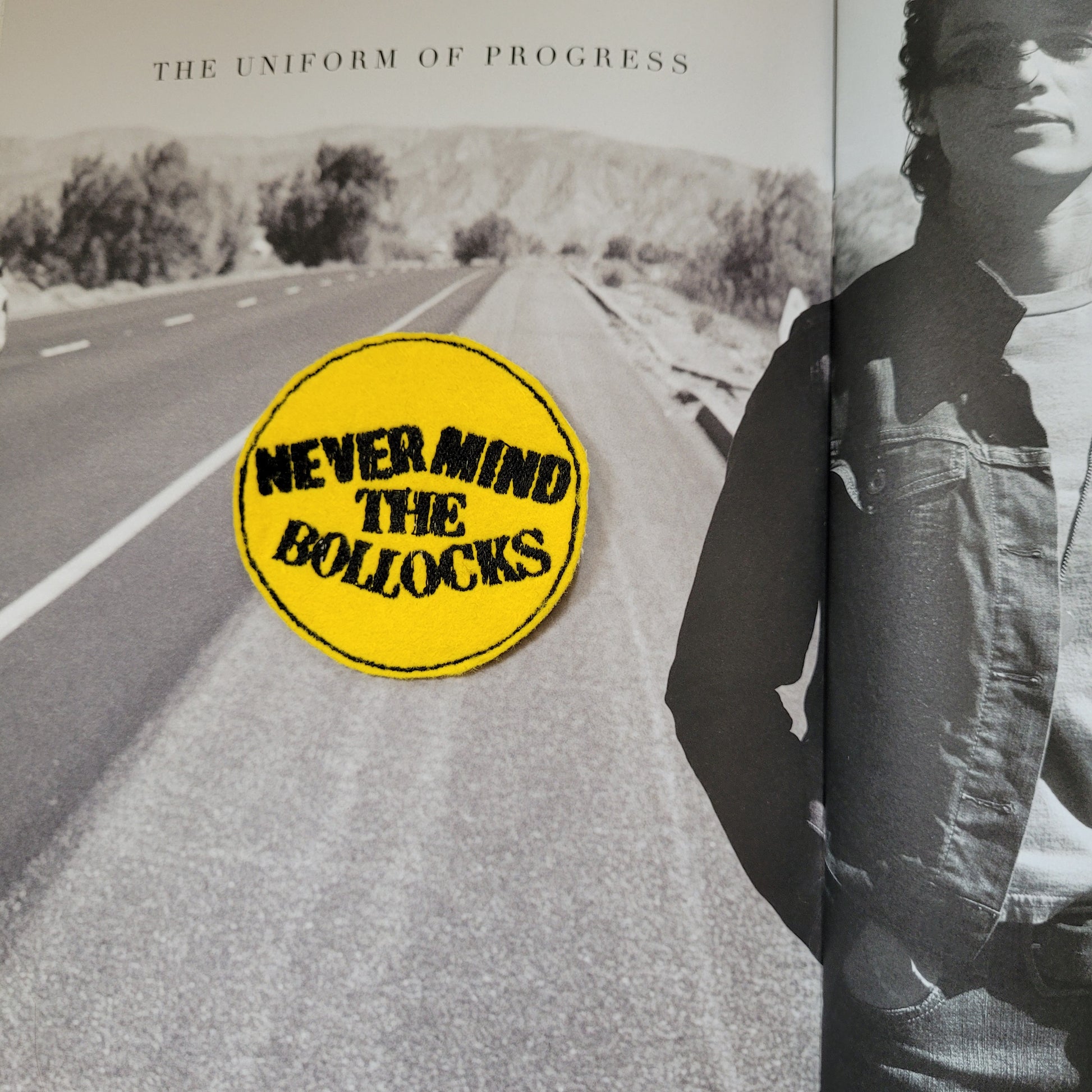 Patch Brodé Never Mind The Bollocks - PUNK & COTON