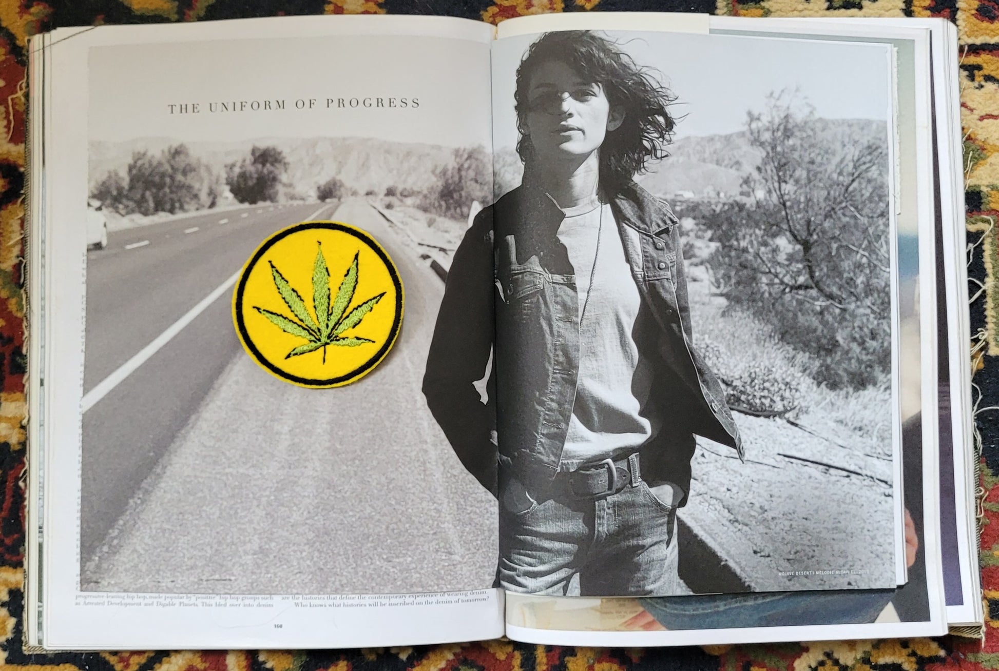 Patch Brodé  Canabis - PUNK & COTON