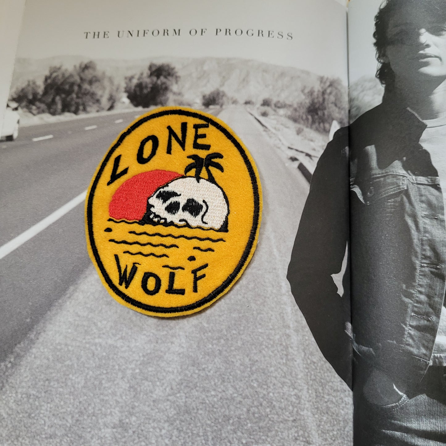 Patch Brodé Lone Wolf - PUNK & COTON