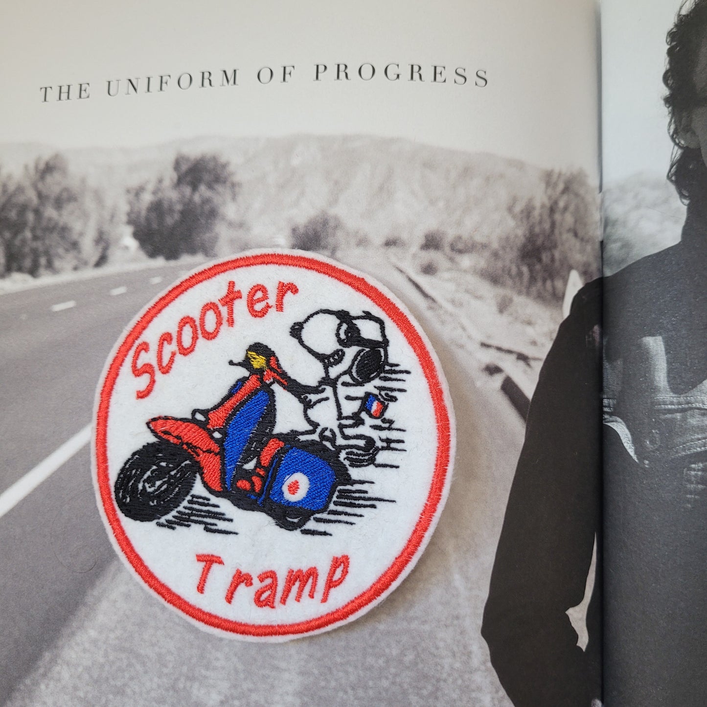 Patch Brodé Snoopy "Scooter Tramp" - PUNK & COTON