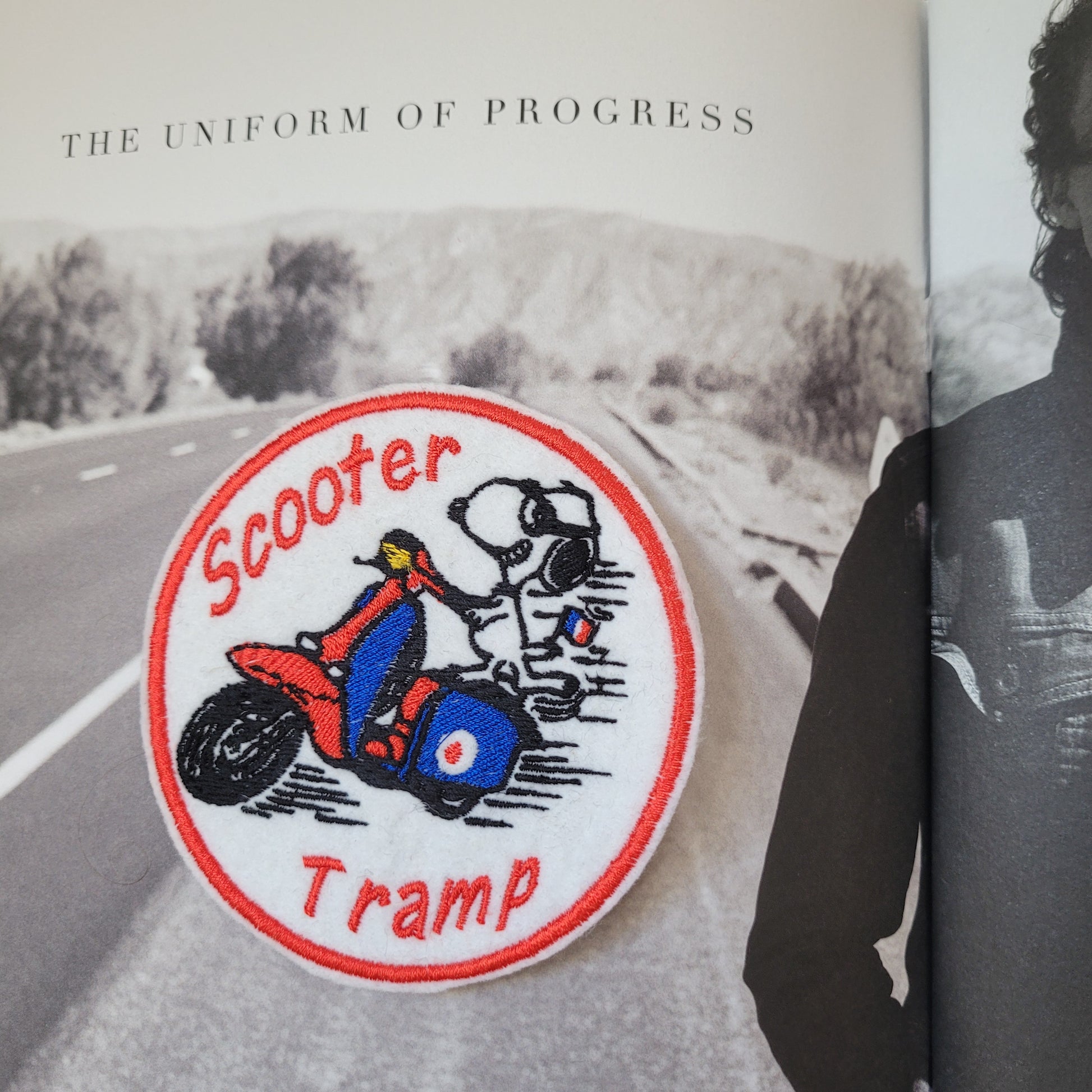 Patch Brodé Snoopy "Scooter Tramp" - PUNK & COTON