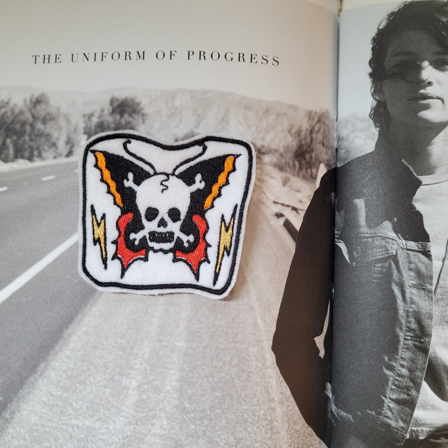 Patch brodé " Butterfly" - PUNK & COTON