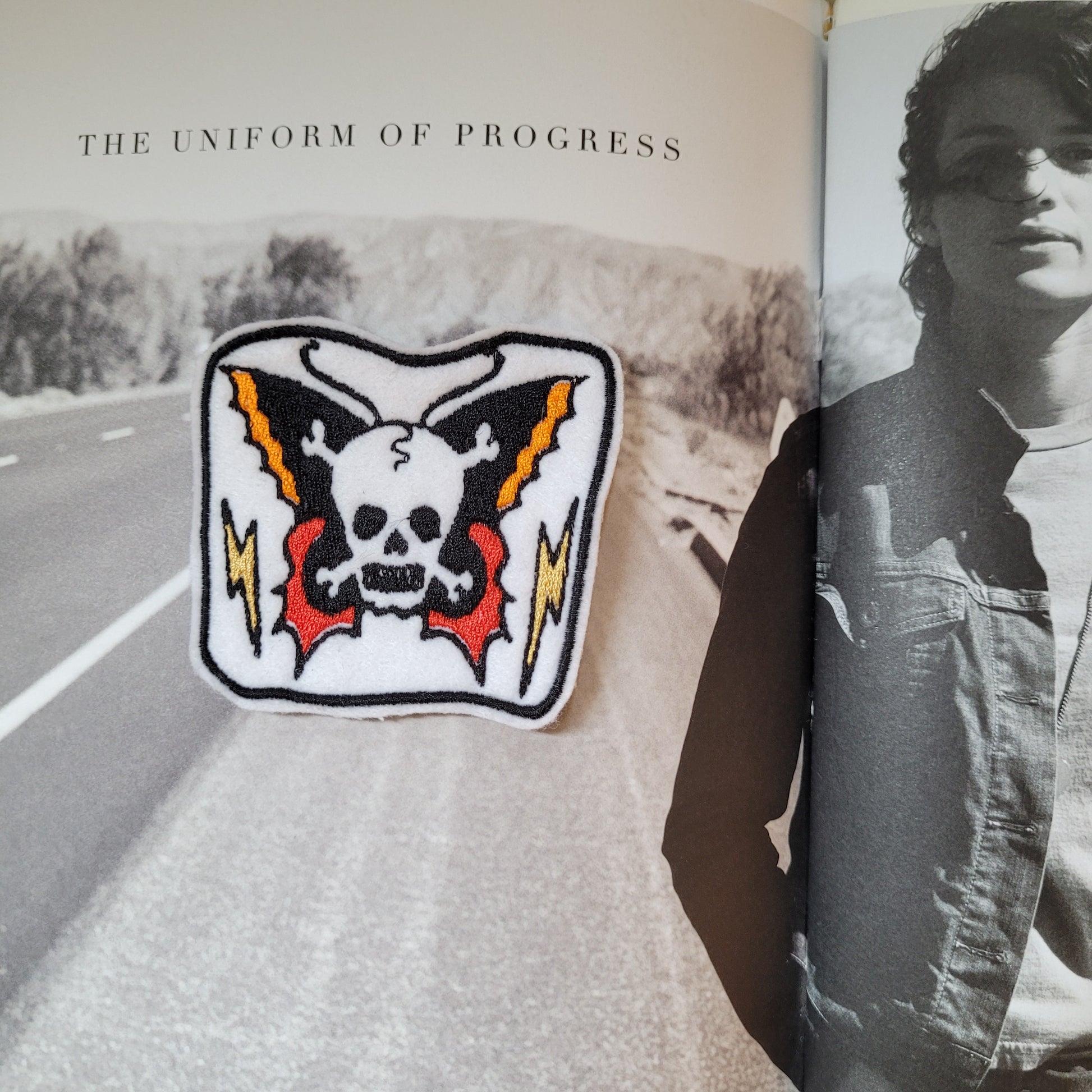 Patch brodé " Butterfly" - PUNK & COTON