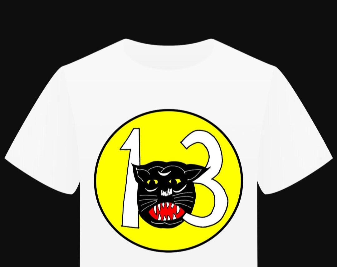 T-shirt "13 Squadron Vietnam " destroyer Panther - PUNK & COTON