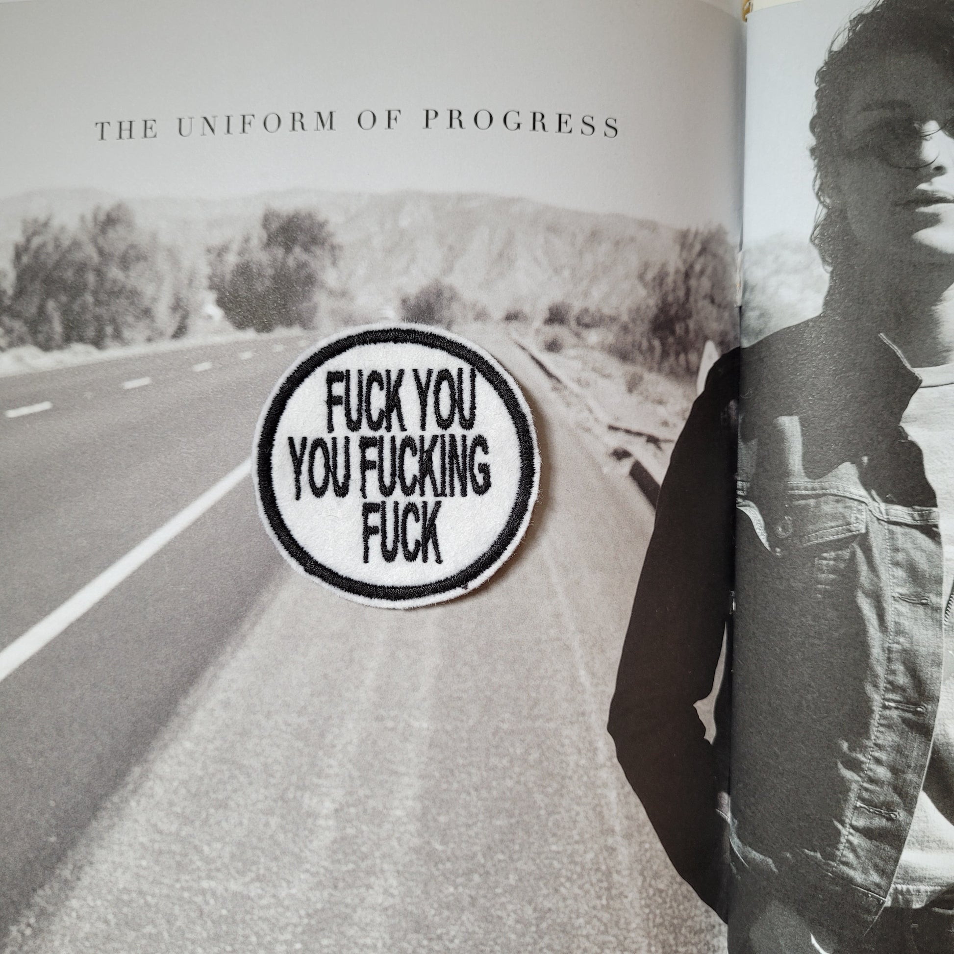 Patch Brodé Fuck You You Fucking Fuck - PUNK & COTON