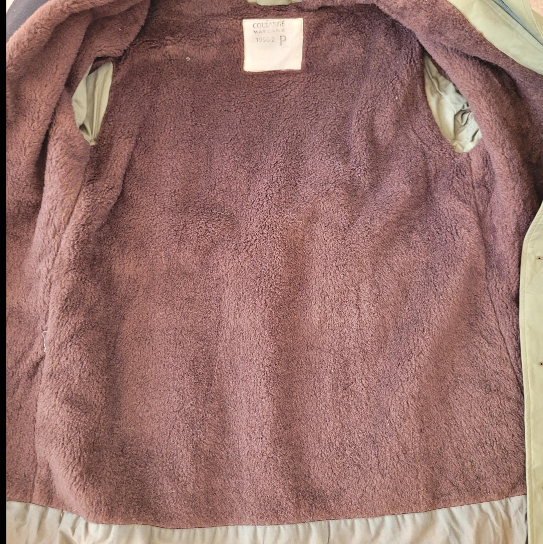 3rd/ème Deadstock french navy coat long N1 deck jacket / deadstock manteau de quart de la Marine nationale COULANGE MAYENNE