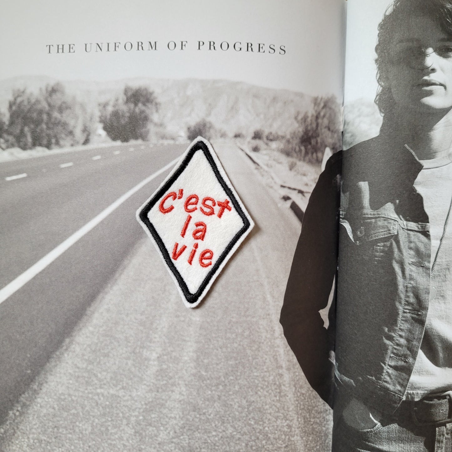 Patch Brodé C'est la Vie - PUNK & COTON