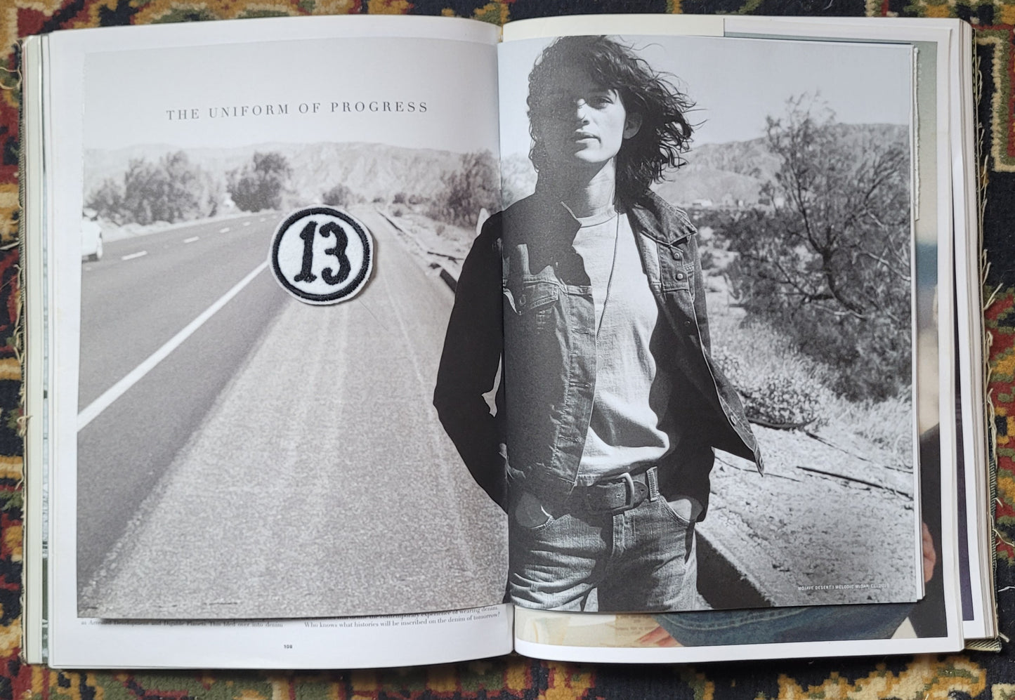 Patch Brodé 13 ( Petit Modele Fond Blanc) - PUNK & COTON