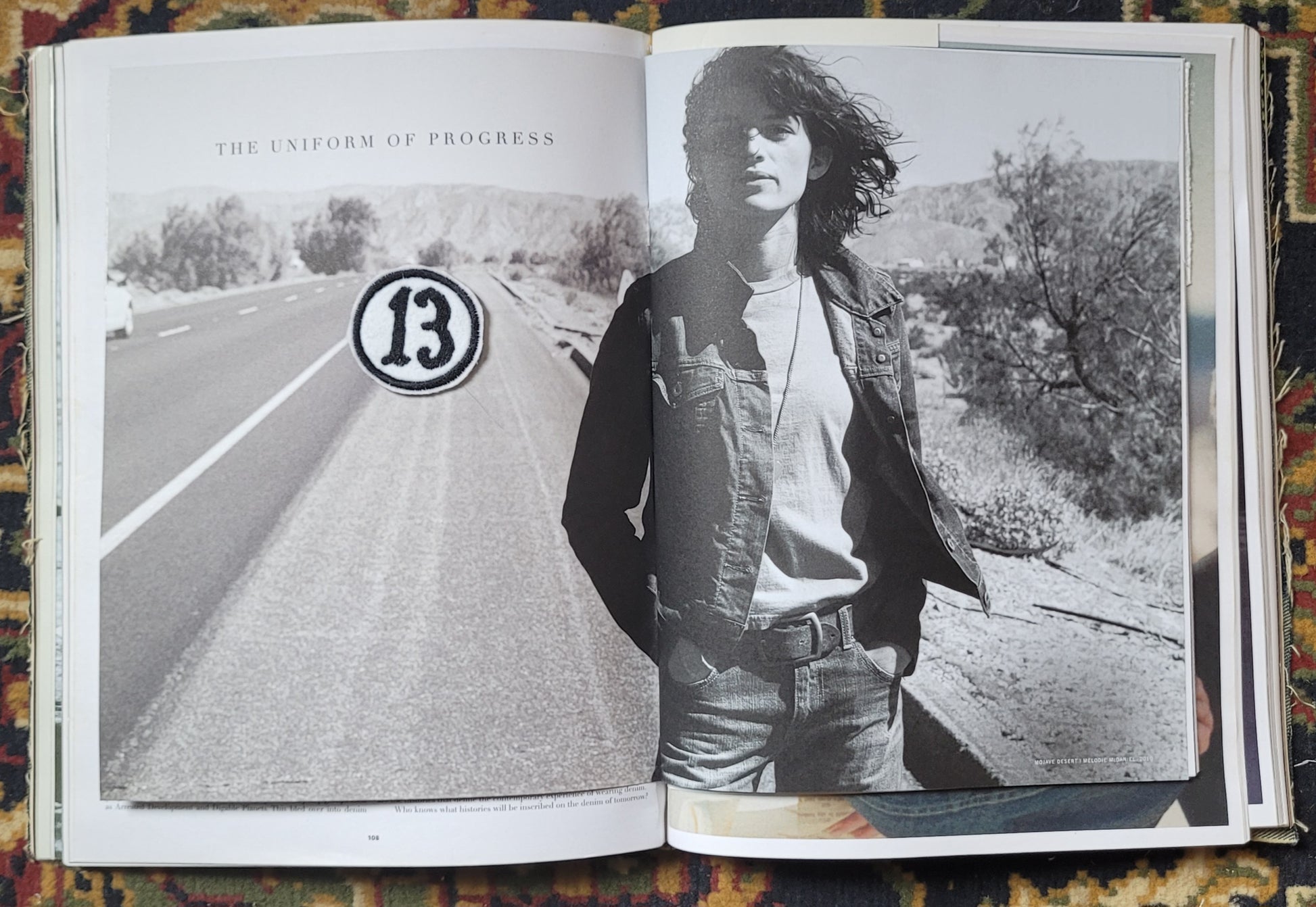 Patch Brodé 13 ( Petit Modele Fond Blanc) - PUNK & COTON