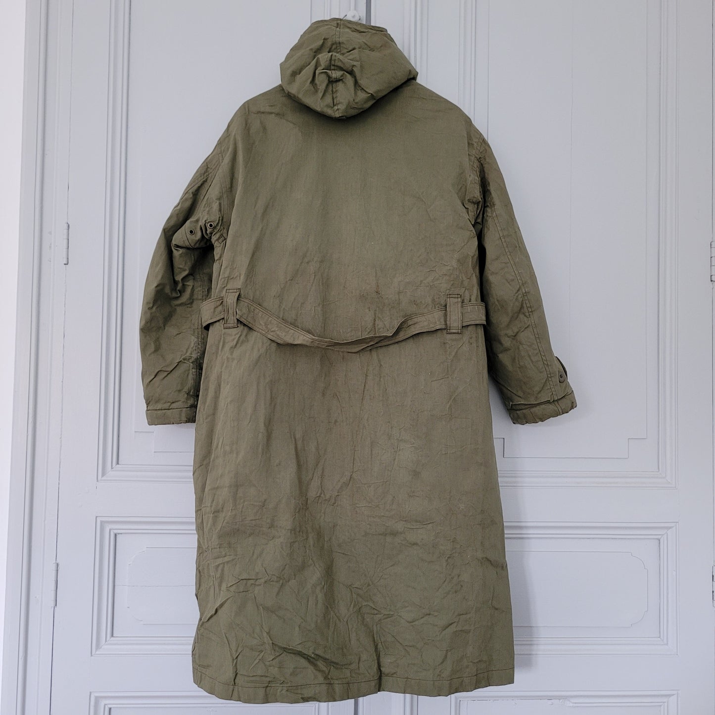 3rd/ème Deadstock french navy coat long N1 deck jacket / deadstock manteau de quart de la Marine nationale COULANGE MAYENNE