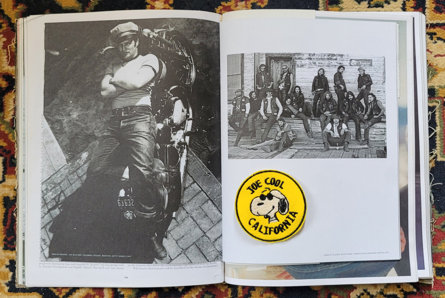 Patch Brodé Snoopy "Joe  Cool Caliornia" - PUNK & COTON