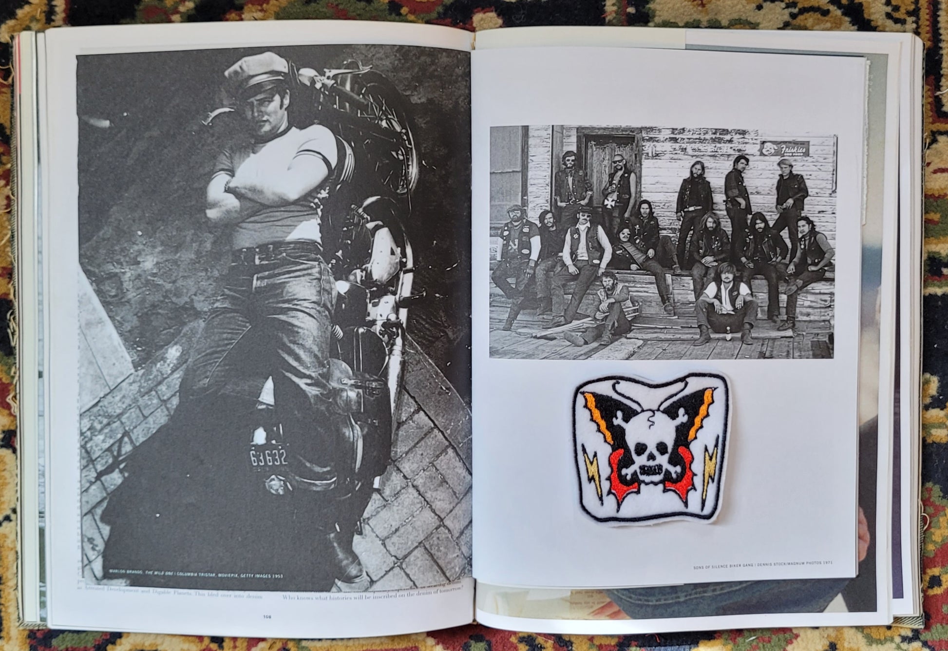 Patch brodé " Butterfly" - PUNK & COTON