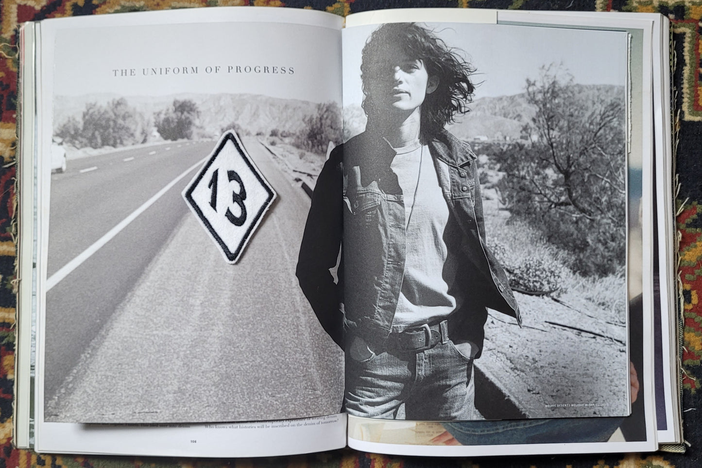 Patch Brodé 13 LOSANGE (Version Blanche) - PUNK & COTON