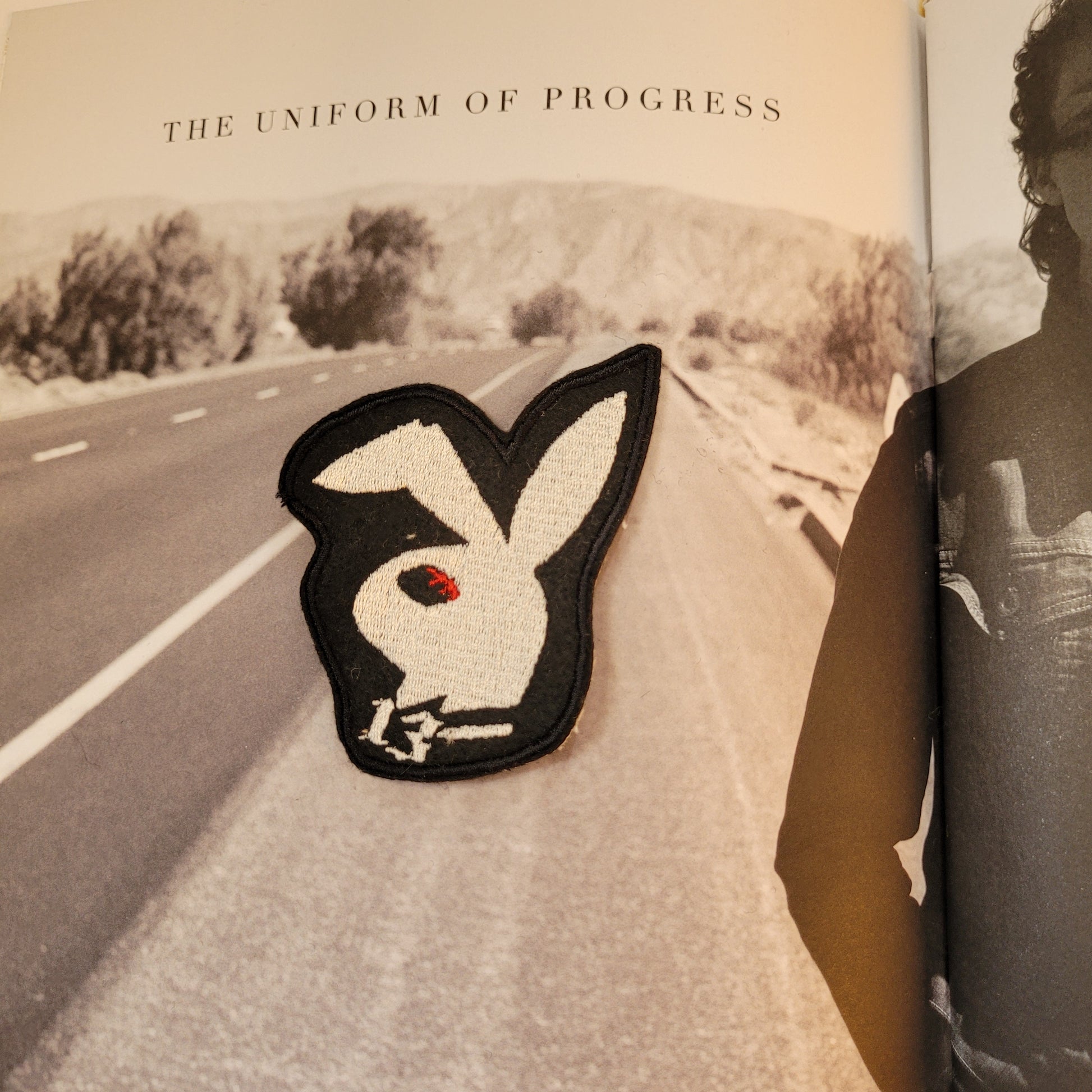 Patch Brodé Playbadboy Rabbit 13 Punk and Coton - PUNK & COTON