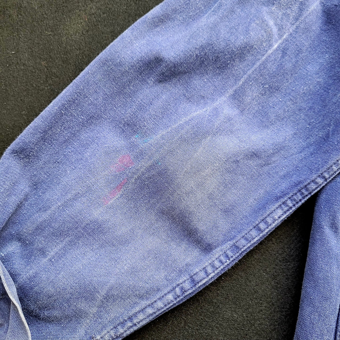 In loving memory of ED "Big Daddy" Roth handpainted french 70s jacket Rat Fink Hotrod California - PUNK & COTON