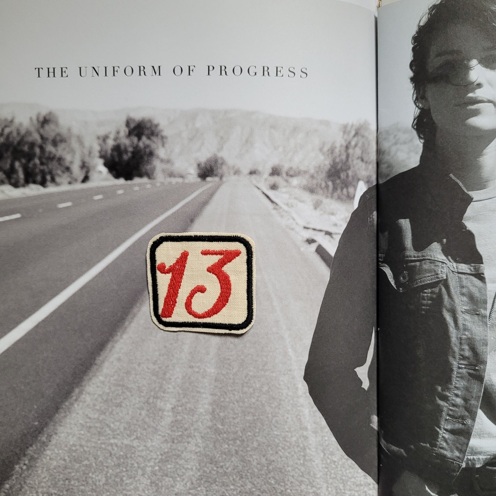 Patch Brodé "13" Perfect on your cut EN TISSU VIEUX COTON - PUNK & COTON