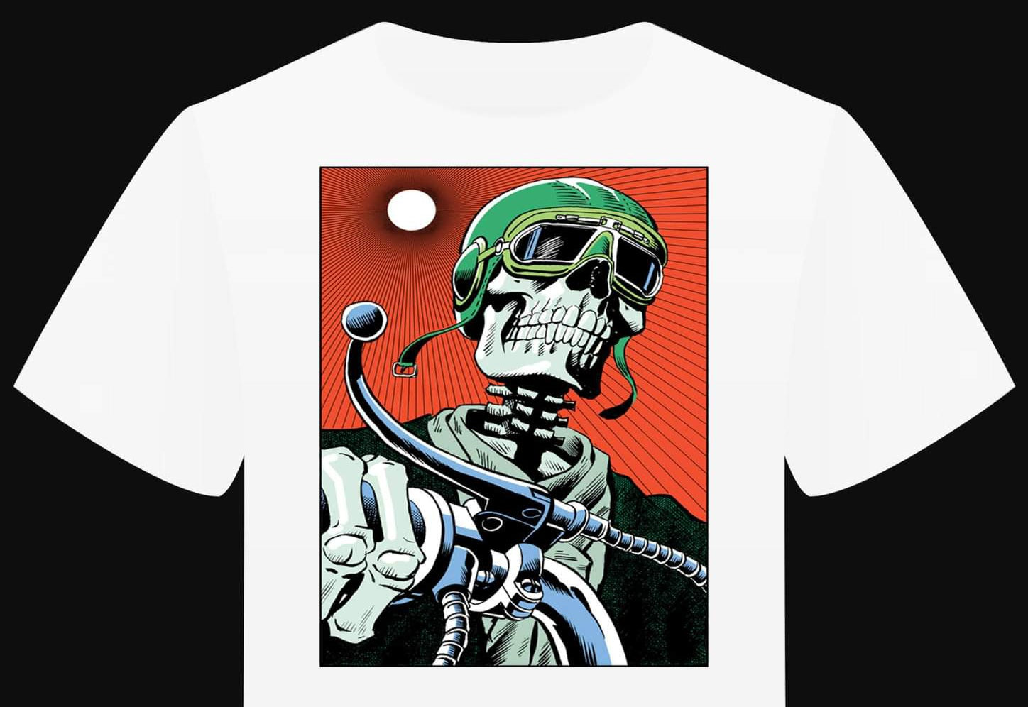 T-shirt "Dope Rider" - PUNK & COTON