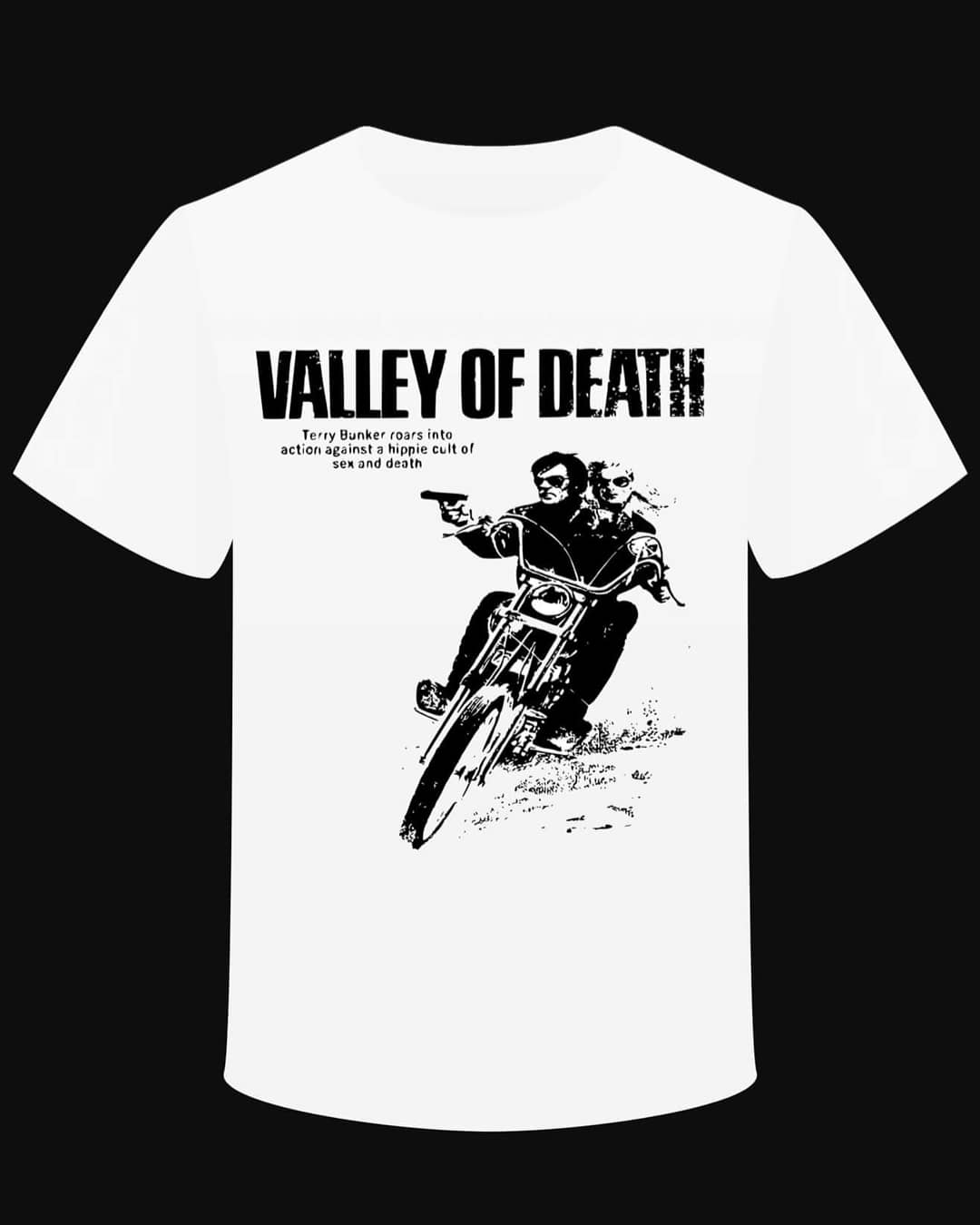 T-shirt "Peter Fonda Valley Of Death Peter Fonda" - PUNK & COTON